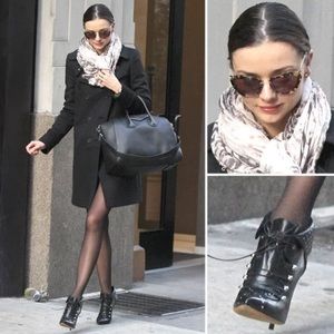 Brand New Tabitha Simmons Black Napa leather wicked Boots size 40